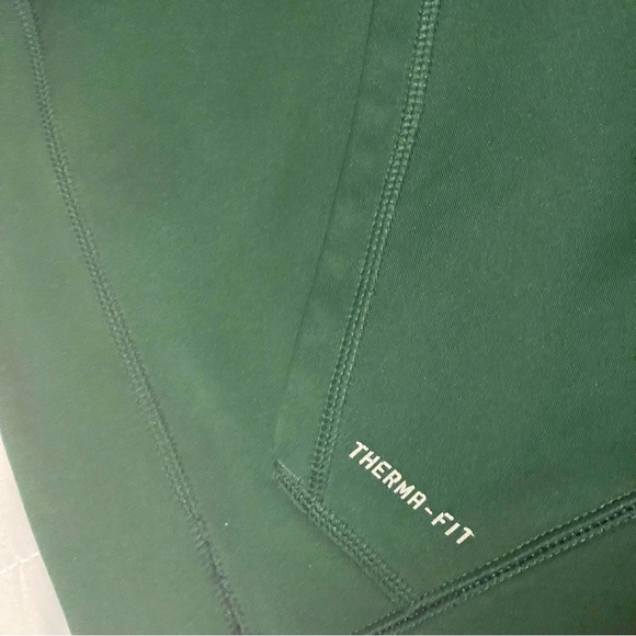 Nike Michigan State Therma Fit Hoodie Mens Small Green MSU NCAA Spartans Sports - Picture 5 of 8